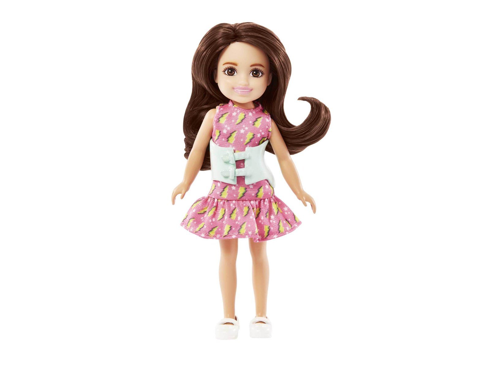 Barbie Chelsea Doll With Brace For Scoliosis Spine Curvature 15cm Barbie Chelsea Doll With Brace For Scoliosis Spine Curvature 15cm